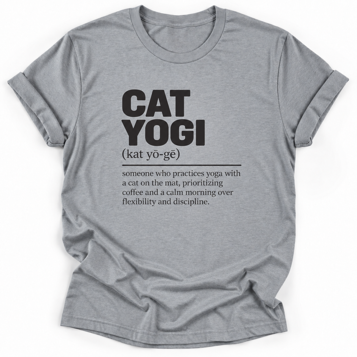 Cat Yogi T‑Shirt